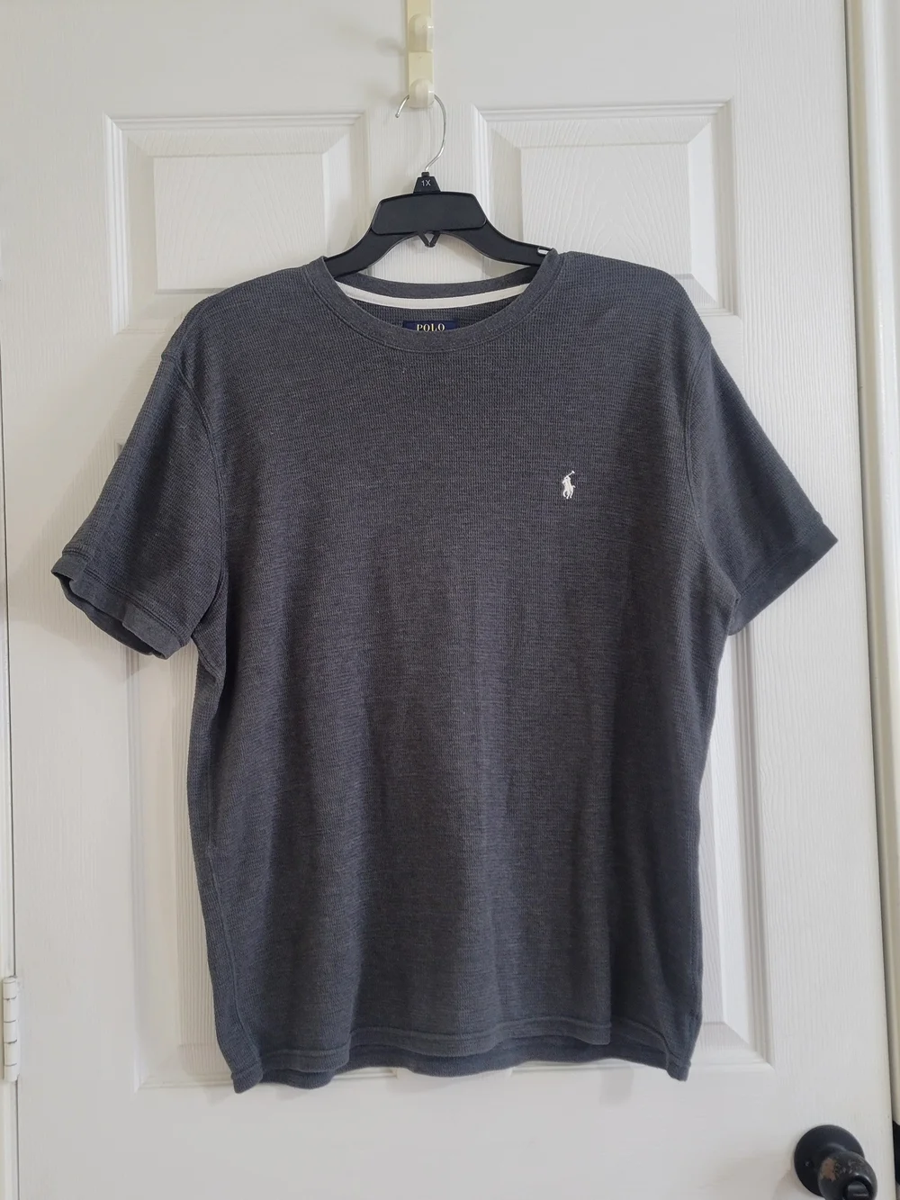 Polo by Ralph Lauren Men's Charcoal Crew Neck T-Shirt